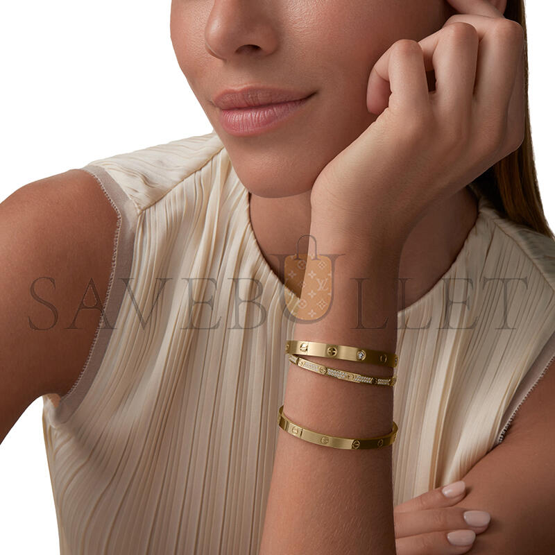 Ca*t*er love bracelet, medium model b6081517